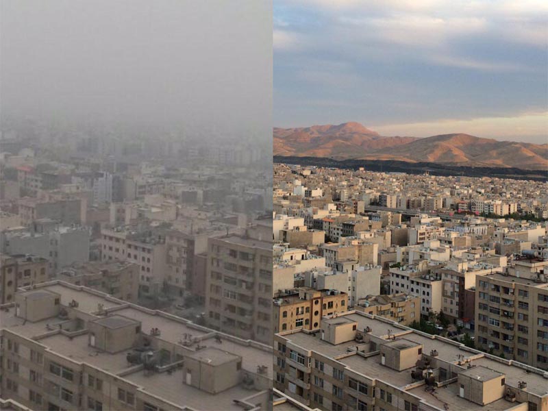 تداوم آلودگی هوا باعث تعطیلی مدارس تهران در 17 بهمن شد